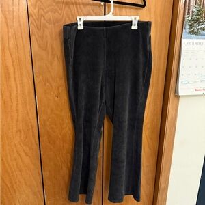Black Velvet Pants